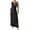 Black, variant on Women's Floral Mesh Sleeve Ruched Maxi Dress with Sheer Stretch Lined 95% Polyester 5% Elastane Ideal for Evening Events