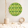 thumbnail image 5 of Honeii Kiwi and Avocado Print Elegant Bone China Decorative Plate, Porcelain Plate,Art Crafts,Ceramic Ornaments for Home Office Wall Decor-8in, 5 of 6