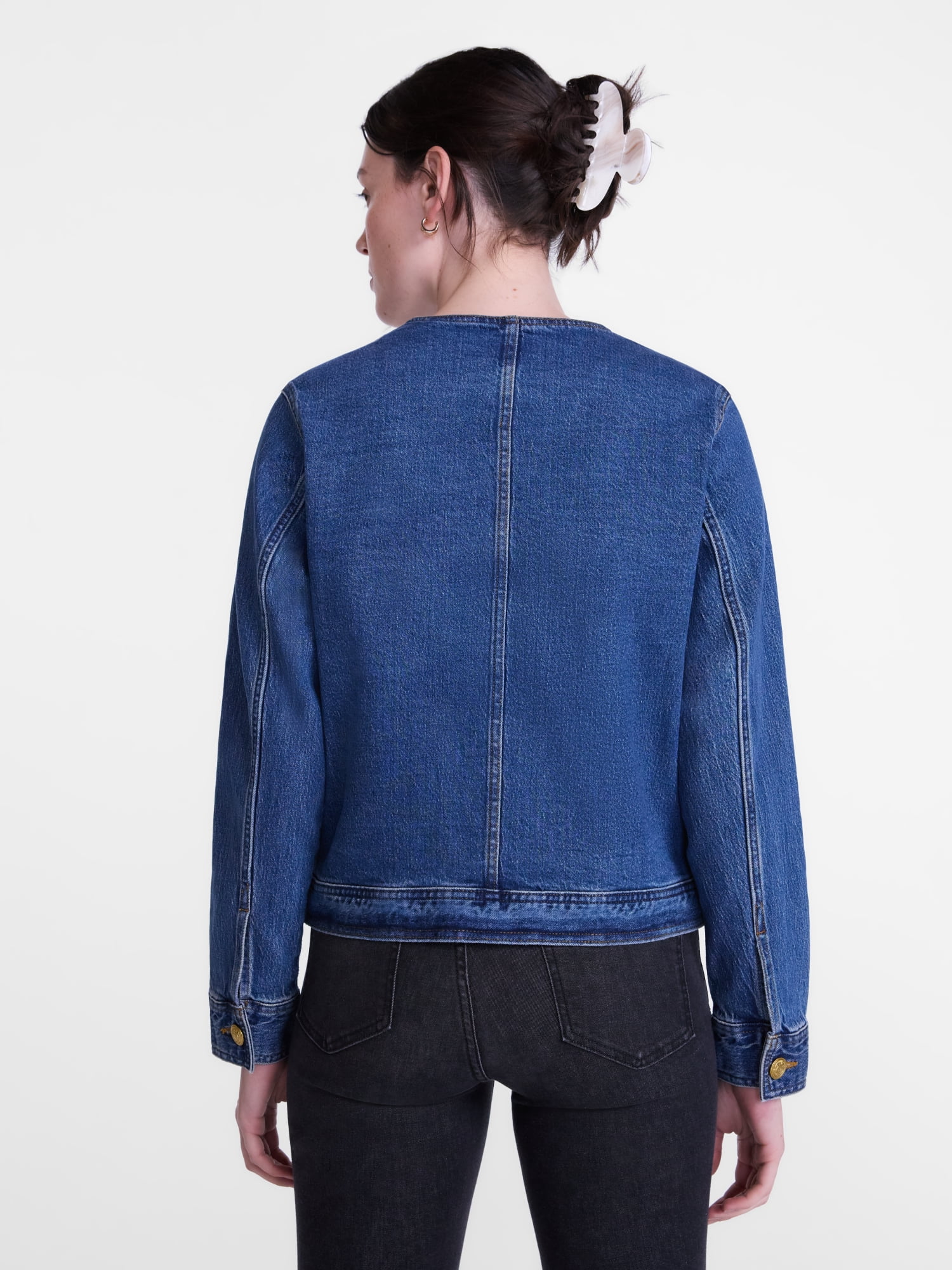 Scenario Women's and Women's Plus Denim Jacket, Sizes XS-4X