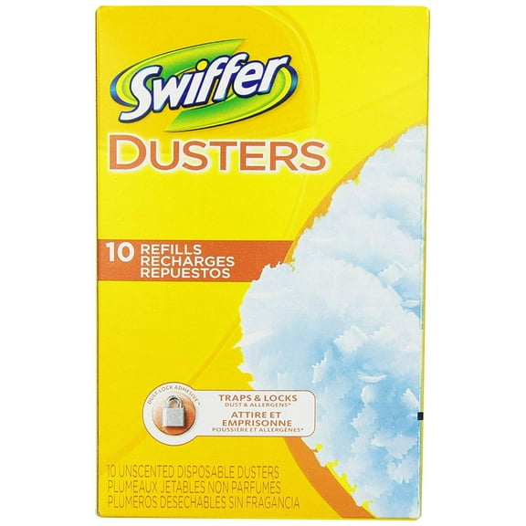 Swiffer Dusters Disposable Cleaning Dusters Refills Unscented, 10 Count