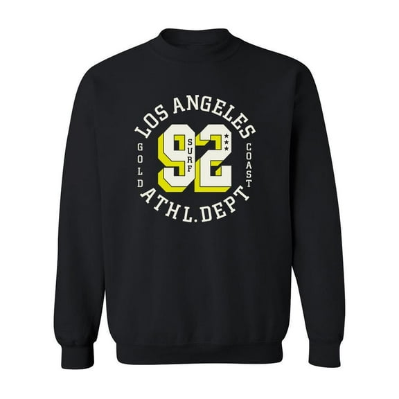 Los Angeles 92 Athl Dept. Sweatshirt Men -Image by Shutterstock, Male Large