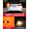 thumbnail image 2 of Bombilla LED LASFIT 3157 Amber T3 4157 3057 Intermitente (x2), 2 of 7