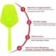 thumbnail image 2 of Scoop Colander, Food Strainer,Kitchen Skimmer Spoon, Heat-Resistant Kitchen Drain Shovel Strainers Home Slotted Skimmer and Sifter Sieve with Handle f, 2 of 4