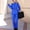 10 Blue, variant on Womens Winter Ski Suit Two Piece Hooded Fur Collar Snowsuit Full Zipper Puffer Jackets and Snow Pants Outdoor Snow Suits