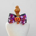 thumbnail image 5 of Colorful Dog Collar with Bell Bow Tie | Engaging Halloween for Pets | Great Holiday Pet Dog Supplies Accessory, 5 of 9