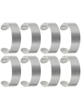 Hammered Cuff Strip Bracelet Blanks - DIY Bracelet 3/4 inch by 6 inch long  - Supply Diva