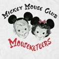 thumbnail image 2 of Men's Disney Retro Mickey Mouse Club Mouseketeers  Graphic Tee White 2X Large, 2 of 5