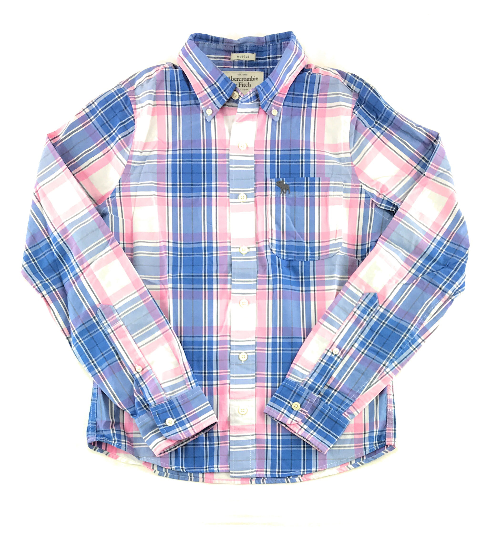 abercrombie and fitch plaid shirt