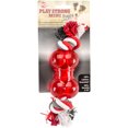 thumbnail image 1 of Play Strong Rubber Bone With Rope 3.5"-, 1 of 4