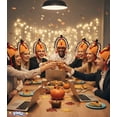 thumbnail image 6 of PMU Thanksgiving Turkey Gobble Galore Hat for Thanksgiving Party Costume Accessories for Adults and Kids (6/Pkg) Pkg/1, 6 of 8