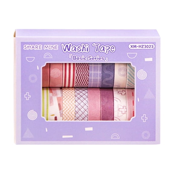 20Pc Planner Tape Set Decorative Washi Tape for Journaling Scrapbooking Crafts