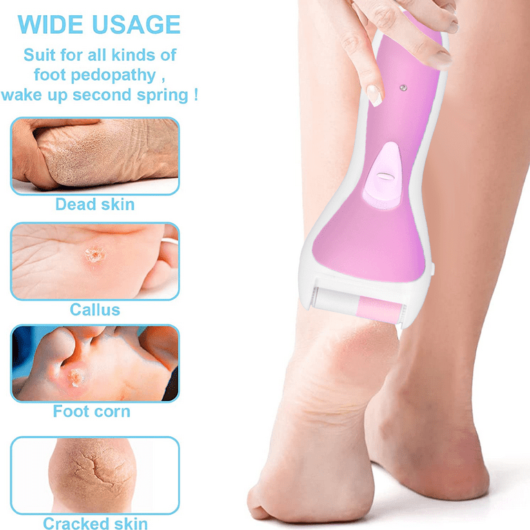 Electric Foot Callus Remover Rechargeable,Portable Electronic Foot