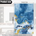 thumbnail image 6 of TSOVTHRID Recliner Headrest Protector Waterproof Anti-Slip Sofa Headrest Covers Washable Easy Care Couch Chair Head Protector, Blue Sea Turtle Marble Texture Print, 17x27 in, 3 Pieces, 6 of 7