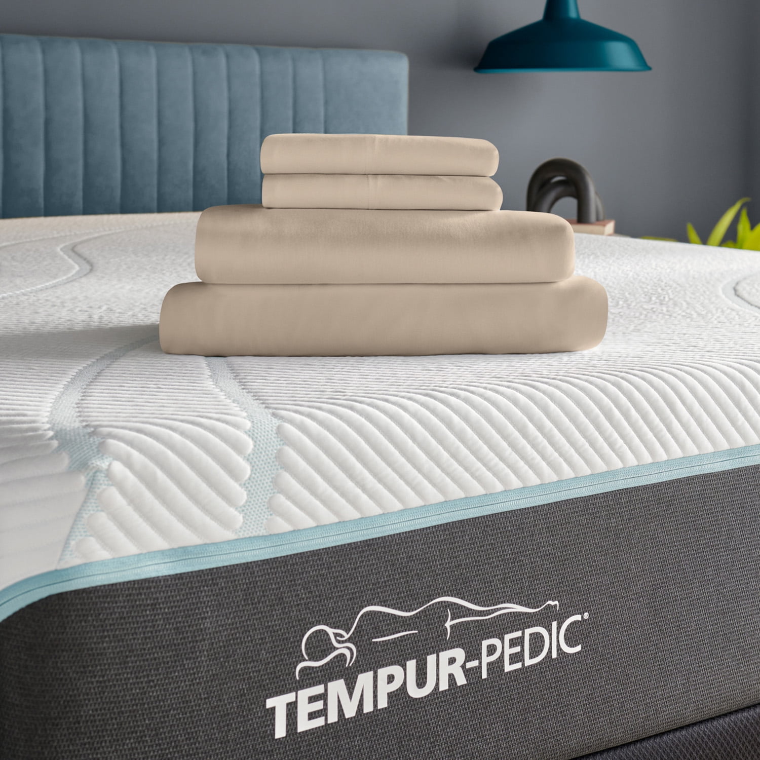 Tempur-Pedic Tempur Rayon from Bamboo Sheet Set Sandstone, Split California King