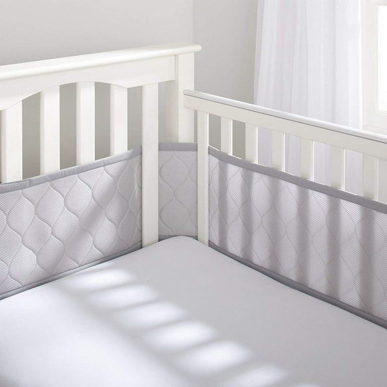 Are breathable mesh crib bumpers safer than regular crib bumpers? - Today's  Parent