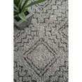 thumbnail image 4 of nuLOOM Vasiliki Moroccan Tribal Tassel Grey 5' 3" x 7' 7" Area Rug, 4 of 4