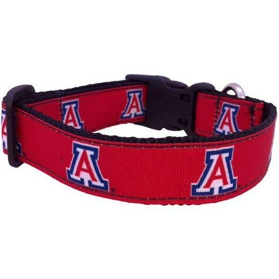 Arizona Brand New Pet Dog Collar(X-Small), Official Wildcats Logo/Colors