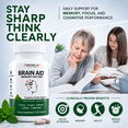thumbnail image 4 of Brain Aid Memory Matters – Brain Health Supplement with Neumentix, 90 Capsules, 4 of 8