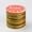 Colorful, variant on MATROOY 1Roll Round Waxed Polyester Cords Hand Stitching Multi-Color 0.5mm 105m/roll-Gold