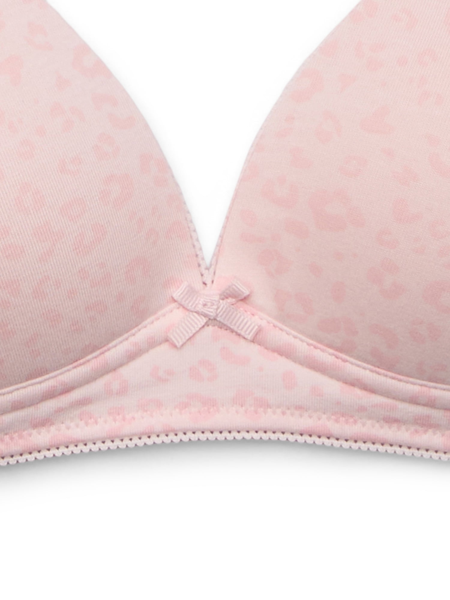 Wonder Nation Girls Cotton Blend Molded Cup Bra, 2-Pack, Sizes 30-38
