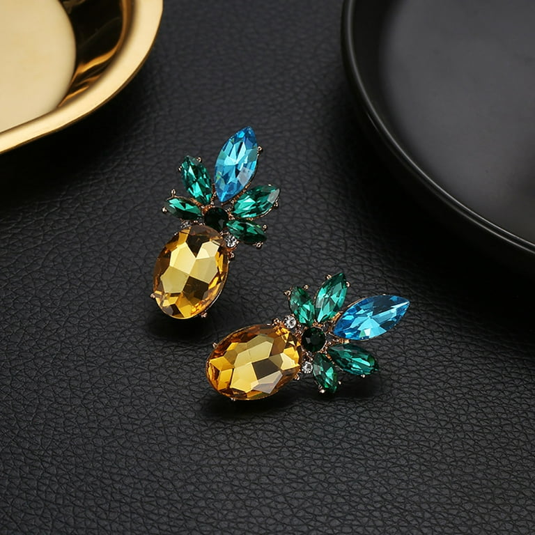 Big clearance pineapple earrings