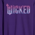 thumbnail image 2 of Wicked: Part 2 -  Floral Ombre Logo - Men's Long Sleeve Graphic T-Shirt, 2 of 4
