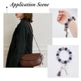 thumbnail image 6 of DIY Silicone Beads Keychain Making Kits including Alloy Swivel Lobster Claw Clasps Suede Tassel Pendant Decorations Mixed Color 15mm, 6 of 7