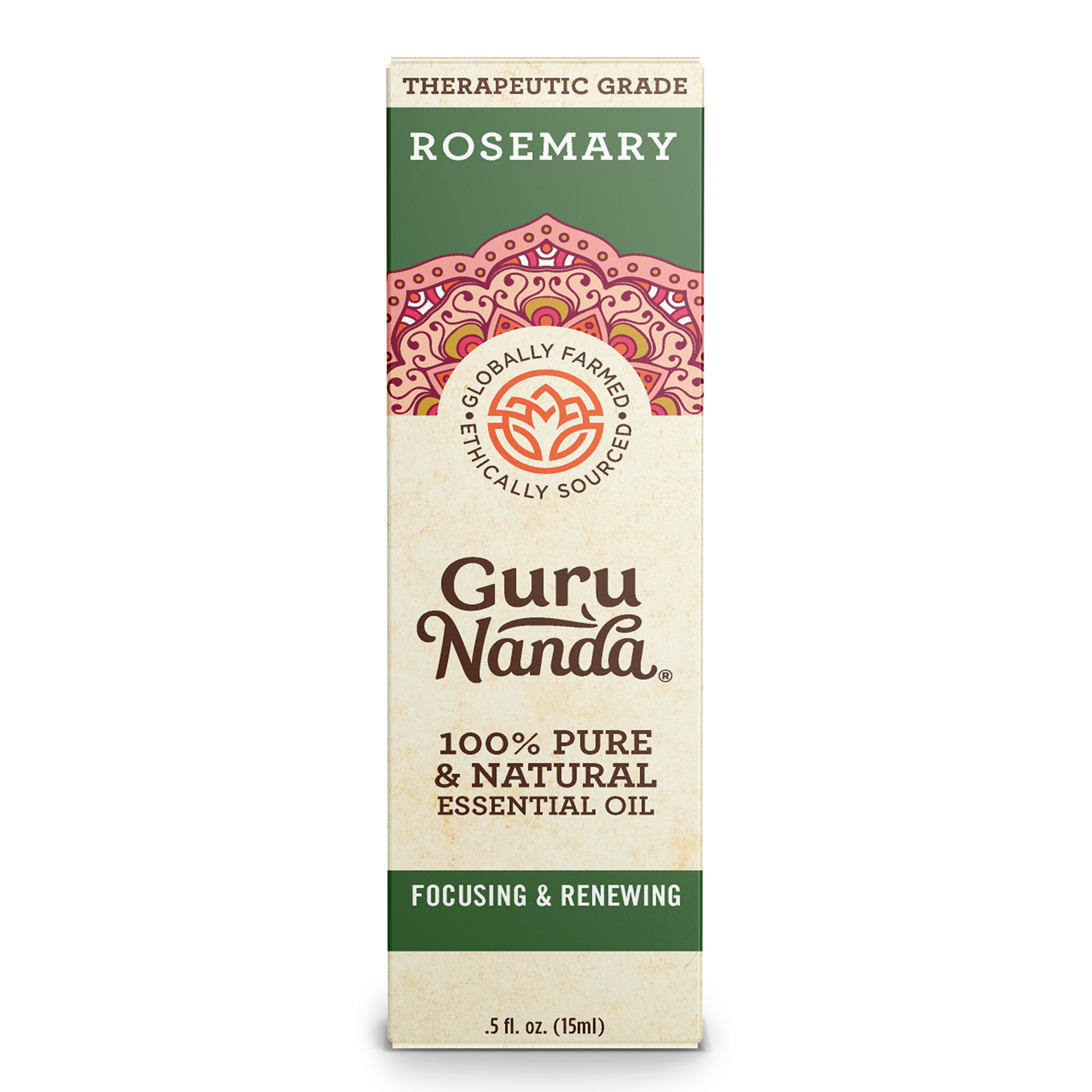 Guru Nanda Rosemary Essential Oil 100% Pure and Natural 0.5 fl. oz. - image 2 of 5