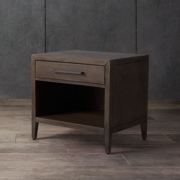 SAFAVIEH Couture Ariella Modern Nightstand with 1 Drawers, Light Brown