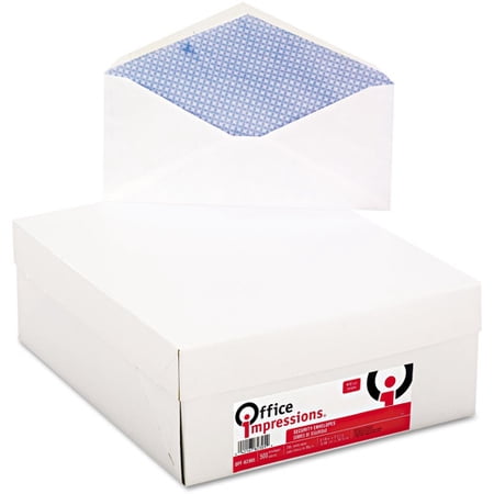 office envelopes impressions walmart tinted security box business