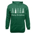 thumbnail image 4 of EchfiProm Graphic Hoodies for Men Pullover Green Merry Christmas Hooded with Pockets Mens Sweatshirt Xmas XL, 4 of 4