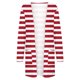 thumbnail image 5 of Chaquetas y abrigos casuales sin capucha de manga larga para mujer Chaqueta de moda para mujer Chaqueta de manga larga con estampado de rayas Abrigo casual Tops/chaqueta Abrigo para mujer, 5 of 5