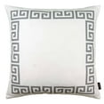 thumbnail image 2 of Gray and White Greek Key Classic Throw Pillow, 2 of 2