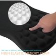 thumbnail image 3 of Ergonomic Mouse Pad with Wrist Rest Memory Foam Mousepad with Wrist Support Wrist Pain Relief PU Base & Slope Massage Mouse Pad for Gaming Office Computer x, 3 of 7