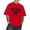 Red, variant on Mens Tshirt Men T Shirts T - Men's Summer Large Tee Top with Loose Fit Casual Fashion Basic T Shirt Streetwear for Men and Boys Black L
