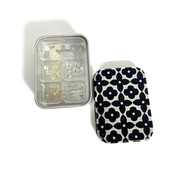 Solutions Mixed Metal Replacement Earring Backs, 40 Pieces - Goldtone and Silvertone