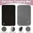 thumbnail image 3 of Cat Litter Mat, 16"×24" Double Layer Litter Trapping Mat, Waterproof & Non-Slip Cat Litter Box Mat, Easy Clean Kitty Litter Catcher Mat for Indoor Cats, 3 of 8