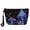 Hippie Floral Mushroom, variant on FKELYI Hippie Floral Mushroom Cosmetic Bag Large Capacity Makeup Bag for Women Girls Detachable Casual Party & Playing Cosmetic Cases