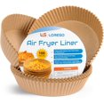 thumbnail image 1 of shiyou-Air Fryer Liners - Disposable Parchment Paper, 100 Count - 7-8 Inch, Non-Stick, 5-8 Quart (8" Round - 100CT), 1 of 4