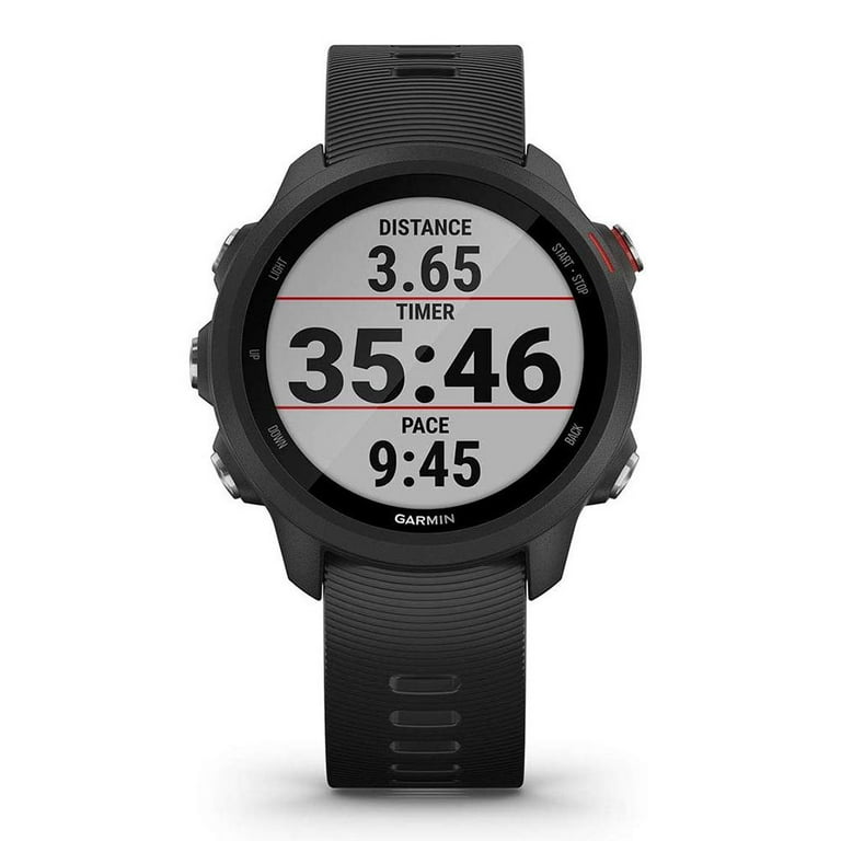 Garmin Forerunner 245 Music Black GPS Running Smartwatch Power