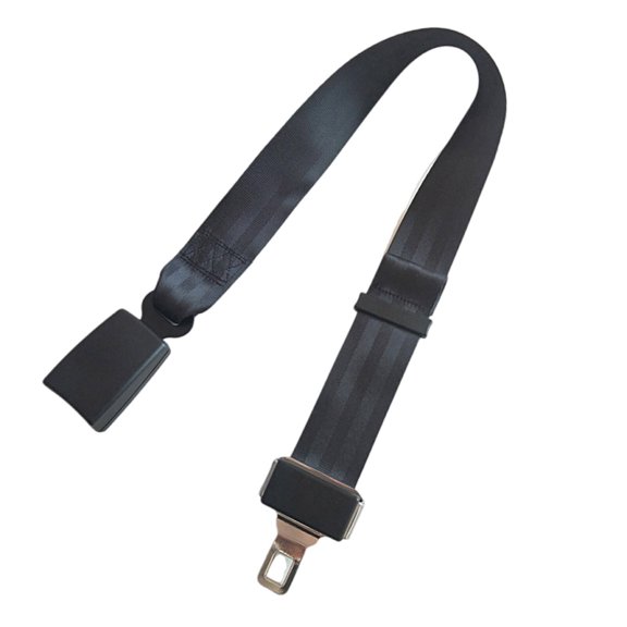 GJX Seat Belt Extender,Prevents Neck Constriction Seatbelt Extender,Adjustable Length High Compatibility Seat Belt Extenders for Cars,Black