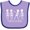 Lavender and Purple, variant on Inktastic It's Okay to be a Little Different Skeletons Boys or Girls Baby Bib