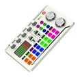 thumbnail image 1 of Audio Live Sound Card Audio Recording Desktop Singing BT Wireless Accompaniment Plug and Play Voice Changer and Audio Interface for Streaming Podcasting Gaming Recording Soundboard, 1 of 7