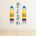 thumbnail image 3 of Big Dot of Happiness Back to School - Hanging Vertical Paper Door Banners - First Day of School Classroom Wall Decoration Kit - Indoor Door Decor, 3 of 7