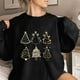 thumbnail image 1 of Jovati Fall Sweatshirts for Women,Women's Fashion Christmas Printing Hatless Long Sleeve Round Neck Sweater, 1 of 4