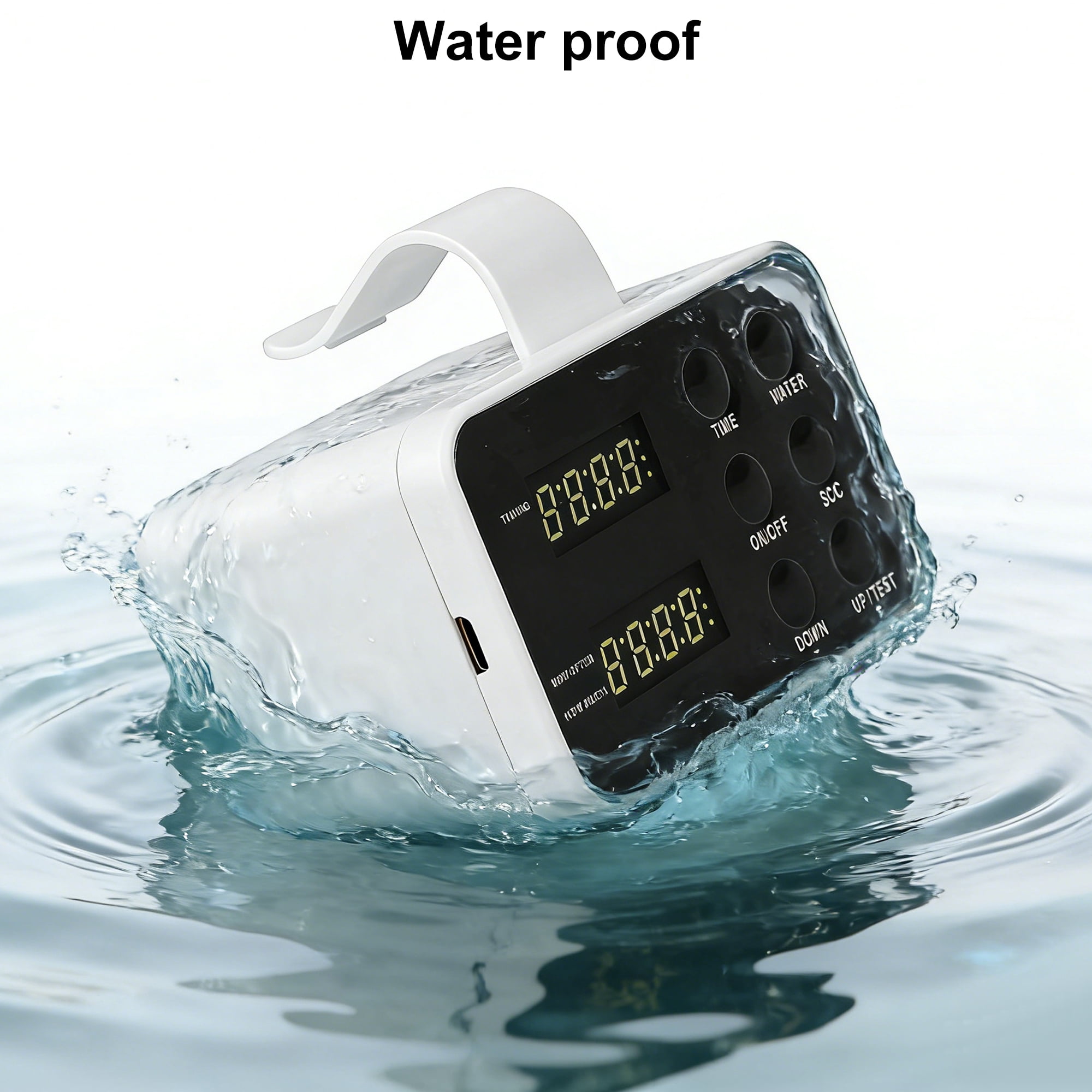 INSMART Automatic Watering System, Indoor Drip Irrigation Kit with Programmable Timer for Potted Plants, LED Display, Anti-Siphon Design, Supports 20 Plants for Home & Balcony