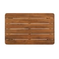 thumbnail image 6 of Linon Cooper Outdoor 4 Piece Wood Chat Set with Orange Cushions in Acorn Brown, 6 of 31