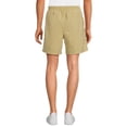 thumbnail image 3 of No Boundaries Men’s & Big Men's Twill Shorts, 6.5” Inseam, Sizes XS-3XL, 3 of 5