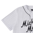 thumbnail image 3 of Jersey de béisbol Disney Mickey Mouse para hombre, blanco, talla L, 3 of 7
