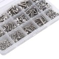 thumbnail image 1 of Hex Socket Screw, Stainless Steel  Small Screw Assortment 440PCS  For Home And Office Equipment  Equipment, Ship Assembly, 1 of 8